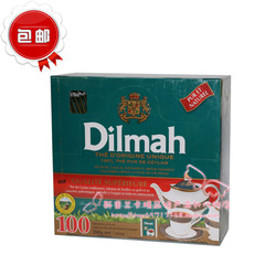 【包邮】斯里兰卡原装进口Dilmah迪尔玛优选锡兰原味红茶100茶包