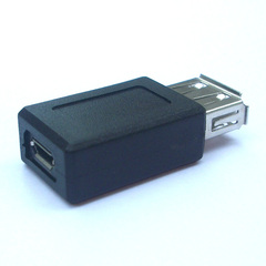 炬为microUSBv8母座USB转接头2.0公对5p母座数据充电转接线转接器