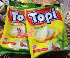 泰国进口 椰子干面包 小老板面包干 面包酥片 POTi 椰奶味250克