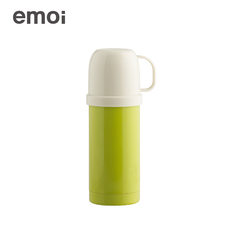 emoi基本生活 创意不锈钢旅行保温杯 双层真空男女保温杯学生水杯