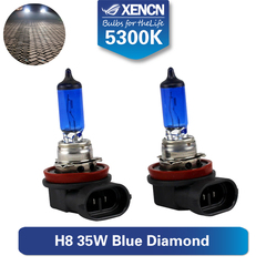 XENCN恩 蓝钻H8汽车灯泡 5300K车外灯 超白光氙气灯光汽车雾灯