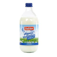 德国原装进口 赛力特阿尔卑斯全脂纯牛奶500ml*1瓶