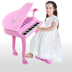 儿童电子琴 启蒙益智音乐玩具 带麦克风女孩音乐玩具小孩宝宝钢琴