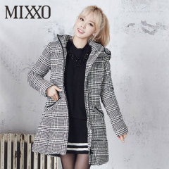 MIXXO韩国少女时代泰妍同款修身摩登羽绒服MIJD54T11C