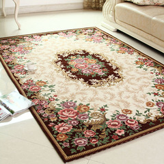 时尚欧式客厅地毯 大茶几地毯 现代简约卧室地毯 床边地毯 可机洗