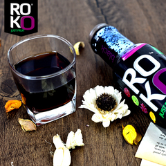 瑞可ROKO火龙果味果汁综合果蔬汁400ml瓶装波兰进口饮料