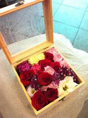 厦门鲜花生日送花爱情鲜花9朵玫瑰花束鲜花礼盒厦门鲜花同城速递