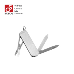 KOBOS/可宝多用刀具 多功能小刀迷你 随身组合便携折叠刀指甲剪