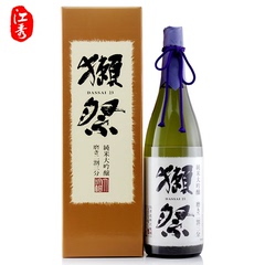 日本原装进口洋酒 獭祭纯米大吟酿 二割三分清酒1.8L