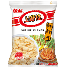 Oishi上好佳鲜虾片40g/袋 休闲膨化薯片怀旧无反式脂肪儿童零食品