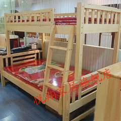 儿童双层床/实木上下铺/儿童高低床/子母床/松木上下床 儿童床