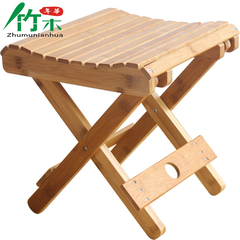 楠竹小凳子折叠凳椅子 时尚创意小矮凳板凳换鞋凳沙发凳