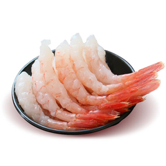 【韩湾】加拿大北极甜虾30只北极刺身甜虾去头寿司虾刺身北极虾
