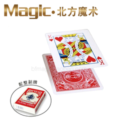 纸牌魔术 牌漂浮魔术道具魔术扑克近景魔术荟萃 二合一扑克悬浮术