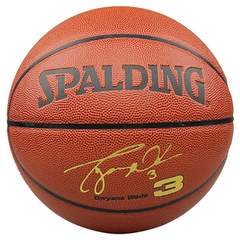 正品 spalding斯伯丁74-164 韦德签名篮球 室外水泥地耐磨 NBA