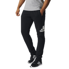 阿迪达斯Adidas运动男裤2016秋冬款休闲小脚透气针织长裤S17601