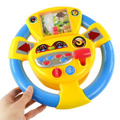 高盛方向盘玩具情景模拟极速赛车驾驶台玩具儿童益智早教玩具礼物