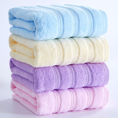 【送毛巾】浴巾纯棉成人吸水柔软女男儿童加大加厚全棉大毛巾四季