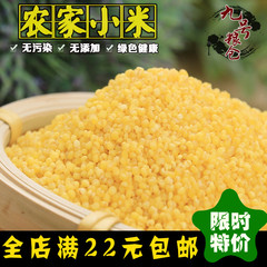 农家小米 胜沁州黄 小黄米 黄糯米 月子米 养胃米 宝宝米包邮500g