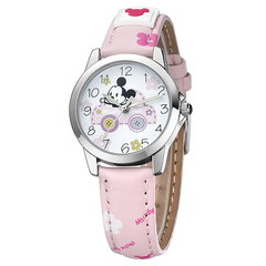 Disney迪士尼手表 米奇清新简约可爱儿童表 女孩儿童手表 石英表