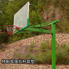 篮球架户外地埋篮球架成人标准篮球架室外地埋方管篮球架圆管包邮