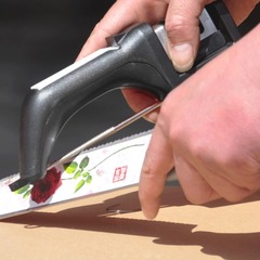 快速磨刀器磨刀石磨刀棒家用小工具厨房多功能创意磨菜刀剪刀神器