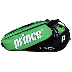 正品王子PRINCE壁球包网球包羽毛球包6只装双肩运动背包带隔热层