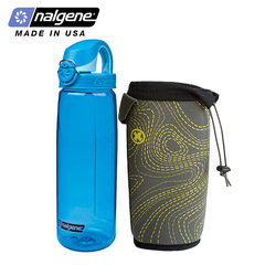 美国Nalgene进口OTF随手杯不含双酚A(BPA)700ml带杯套2355-0017