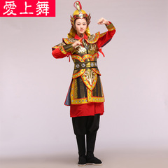 爱上舞将军服 花木兰盔甲 古典舞蹈服装 大型古装表演 舞台演出