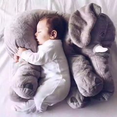 可爱卡通宜家大象抱枕被子两用多功能折叠午睡毯子靠枕靠垫空调被