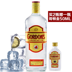 洋酒英国哥顿金酒GORDONS GIN 歌顿琴酒原瓶进口伦敦干金酒