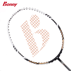 bonny/波力羽毛球拍纳米竞技系列810A碳纤维进攻拍训练单拍