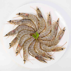 厄瓜多尔白虾2kg 南美对虾进口海鲜 40/50尾kg 新鲜活冻深海大虾