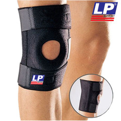 正品lp733护膝户外篮球登山骑行羽毛球健身弹簧护具髌骨带护膝盖