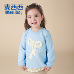 wheatbaby 麦西西女婴童宝宝套头衫卫衣 2016年秋季新款 儿童卫衣