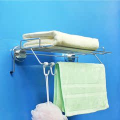 韩国deHub超强力吸盘毛巾架浴巾架 浴室挂件 无痕不锈钢挂毛巾杆