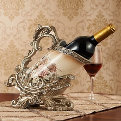 欧式酒柜装饰品 客厅酒架摆件 创意葡萄酒架 红酒酒托 吧台工艺品