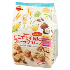 日本进口早餐零食 布尔本即食水果果仁燕麦脆即食水果麦片200g