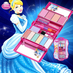 迪士尼公主正品彩妆盒儿童化妆品套装礼盒女孩舞台表演圣诞礼物