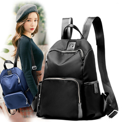 帆布双肩包女包2016新款韩版女士背包牛津布休闲旅行包包尼龙书包