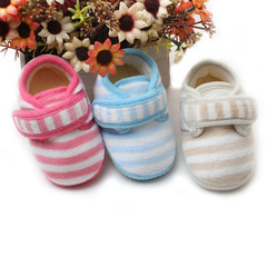 婴儿棉鞋0-2岁男女宝宝秋冬棉鞋软底学步鞋婴儿加绒布鞋宝宝冬鞋