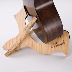 卡斯琪木制尤克里里小吉他琴架木架ukulele支架折叠木质