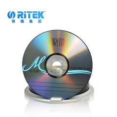 铼德ARITA DVD-RW可擦写刻录盘反复重复用空白光盘4X刻录盘25片装