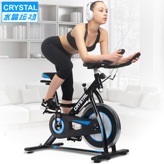 水晶健身车超静音室内健身器材脚踏车减肥运动自行车家用动感单车