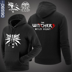 06590PS4 PC游戏周边衣服上衣 巫师3 狂猎 The Witcher 3 卫衣男