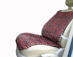 雷遁越南红木汽车木珠坐垫按摩透气夏季座垫 适用于前排座位 单张