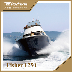 SM/海辉西班牙Rodman fisher1250尺豪华飞桥游艇双层玻璃钓鱼房艇