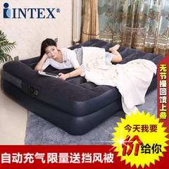 Intex充气床垫双人气垫床双人充气床单人充气垫午休便携床折叠床