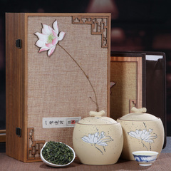 铁观音瓷罐礼盒装 浓香型茶叶 高山铁观音乌龙茶 茶叶礼盒