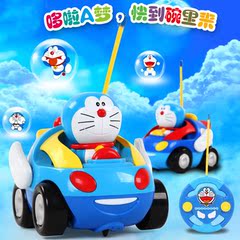 哆啦a梦遥控车玩具 男孩电动遥控汽车儿童玩具车儿童节礼物遥控车
